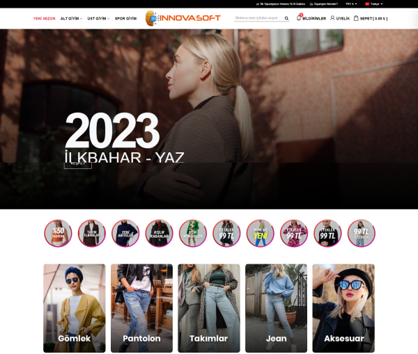 FASHION & CLOTHING E-COMMERCE SOFTWARE